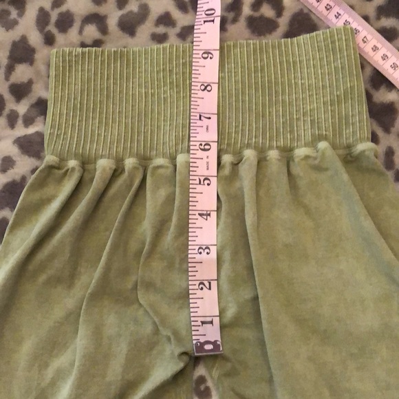 Free People Good Karma Ruched Shorts in Green Size XS/S - Picture 15 of 16
